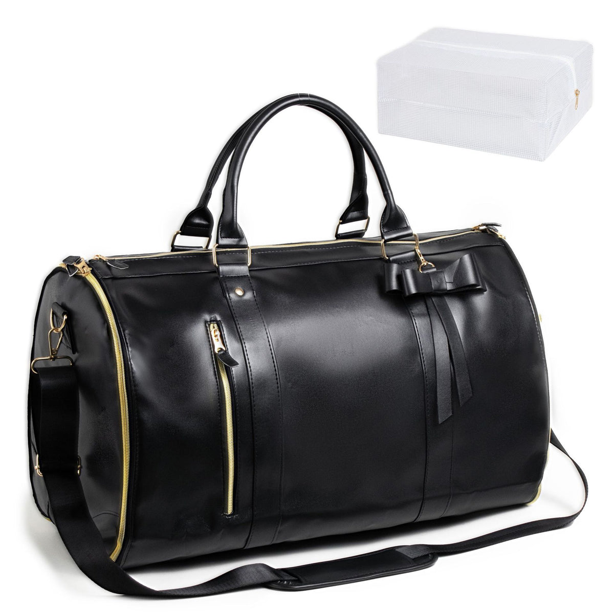 Folding suit bag large capacity women's handbag convenient crossbody travel business luggage bag